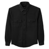 021 ESSENTIAL OVERSHIRT - BLACK