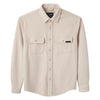 021 ESSENTIAL OVERSHIRT - BEIGE