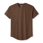 021 ESSENTIAL DROP-CUT T-SHIRT - OD GREEN