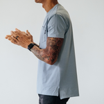 021 ESSENTIAL POCKET T-SHIRT - STORM BLUE