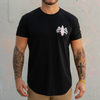 BOARD HEAVEN DROP-CUT T-SHIRT - BLACK